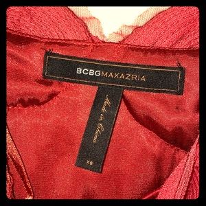 BCBGMAXAZRIA, Burgundy Red, xS